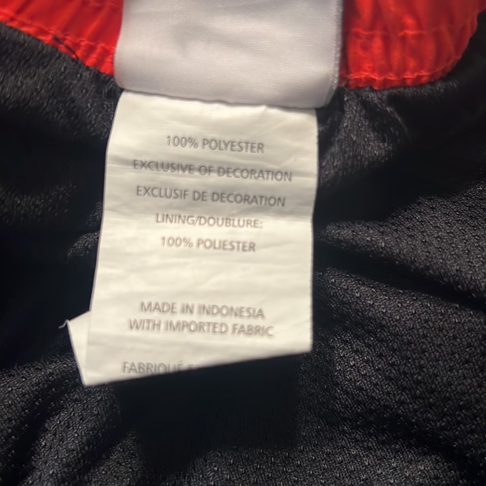 Boy's Nike swim trunks - Large - Blk/Orange - Picture 6 of 7
